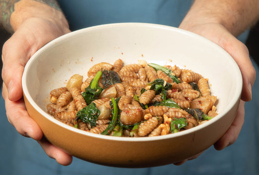 Roy Elam's Handmade Cavatelli in a Brown Butter Sauce
