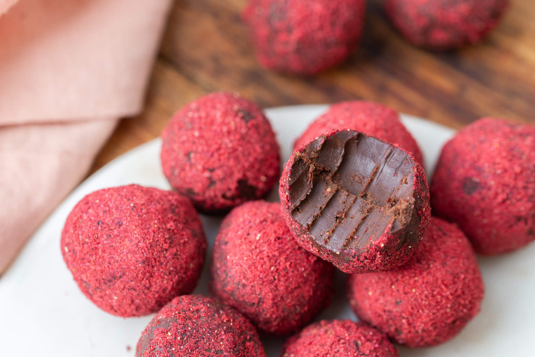 Raspberry Truffles