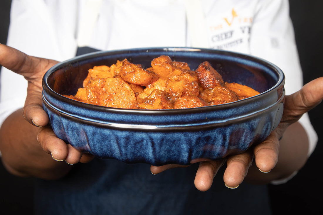 Velvet Jacobs' Maple Butter Caramelized Candied Yams
