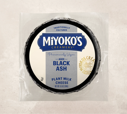 Artisan Plant Milk Cheese Aged Black Ash