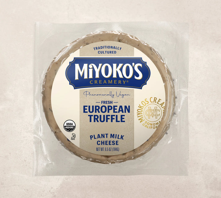 Miyokos Fresh European Truffle Flavor Plant Milk Cheese